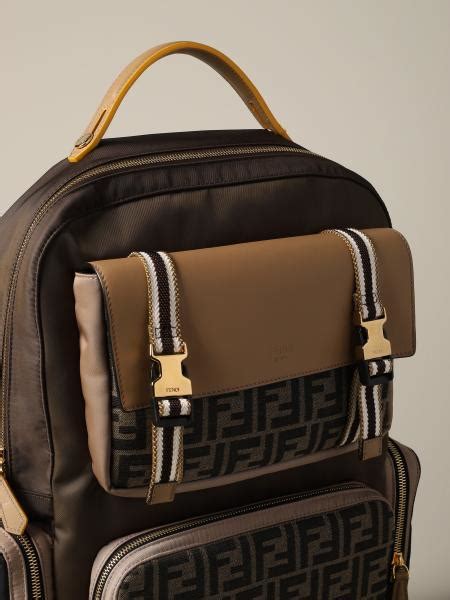 fendi backpack mens|Fendi clearance outlet.